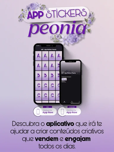 I-download ang Stickers Peonia – Pinakamahusay na Sticker App Libre - Screenshot 4