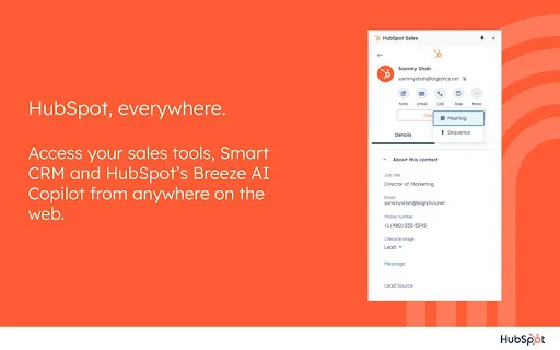 I-download ang HubSpot Sales – CRM at Email Tracking para sa Gmail - Screenshot 2