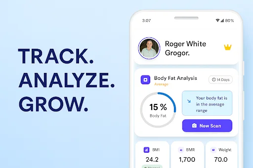 I-download ang Formfy: AI Body Fat Scanner – Subaybayan ang Fitness - Screenshot 1
