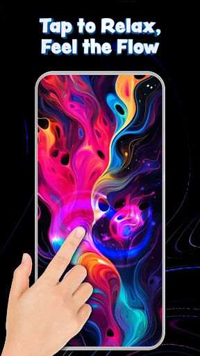 I-download ang Magic Fluid: 4D Live Wallpaper – Live Wallpaper Free - Screenshot 3