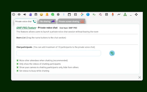 Meet Plus para sa Google Meet – Pagbutihin ang Iyong Online Class - Screenshot 4