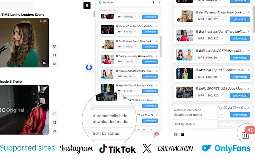 DataTool Video Downloader: I-download ang TikTok Videos nang HD - Screenshot 5