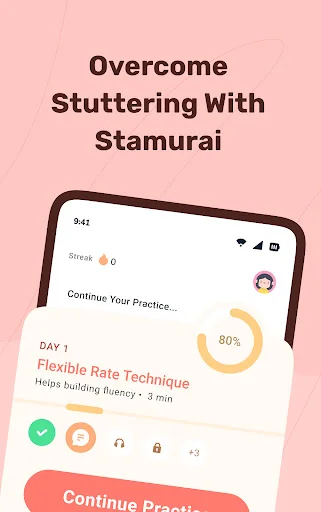 Stamurai: Speech Therapy App – Gabay sa Pag-overcome ng Stuttering - Screenshot 13